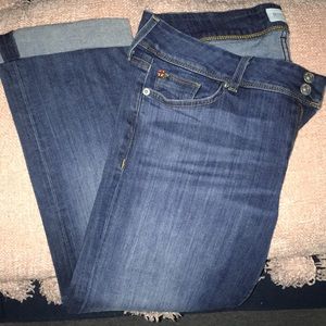 Hudson Ginny Straight Crop w/ Cuff - Like New!!